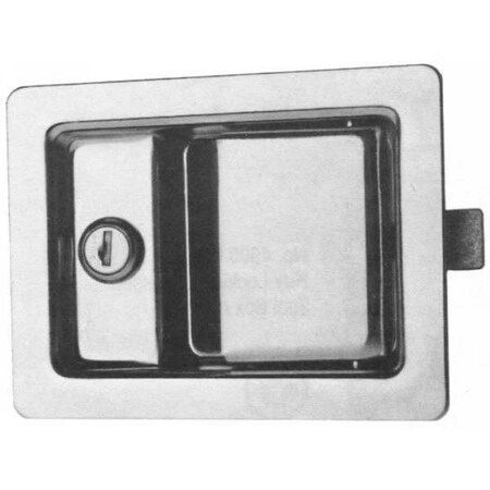 Eberhard Manufacturing Co Paddle Lock  Keyed 501  Zinc EMC 6-4901 ZN 501